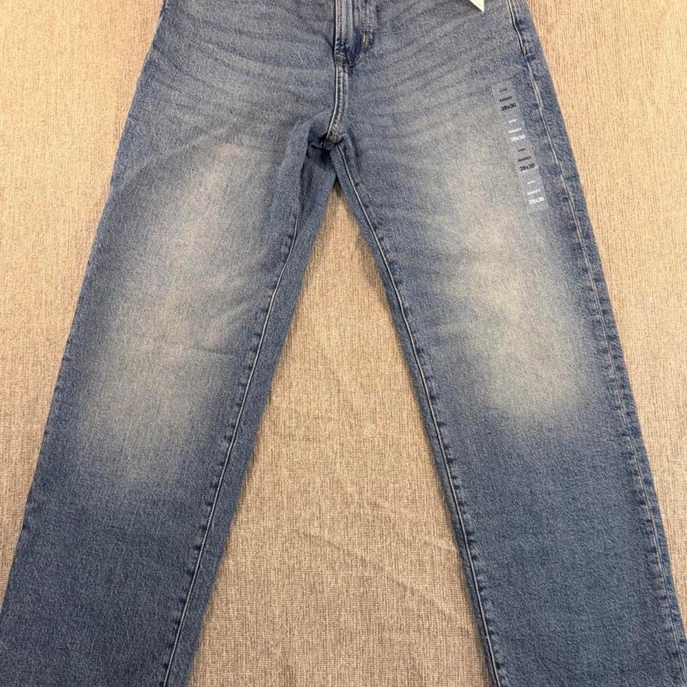 Aeropostale Aero Baggy Stretch Jeans Mens 28x30 Medium Wash Blue Skater 90s NWT